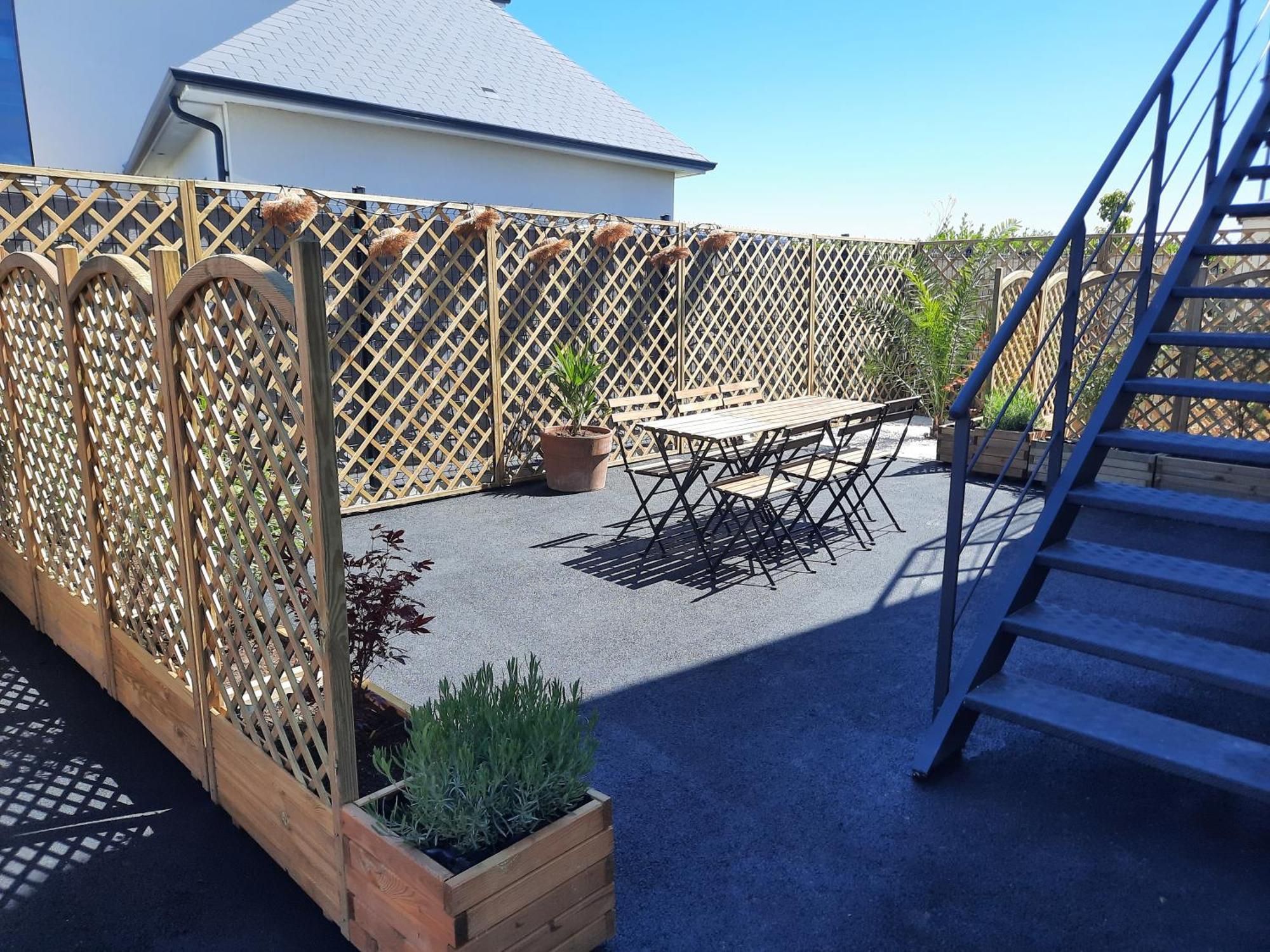 Duplex Avec Vue Sur Mer-La Rose Des Vents Saint-Come-de-Fresne Exterior photo