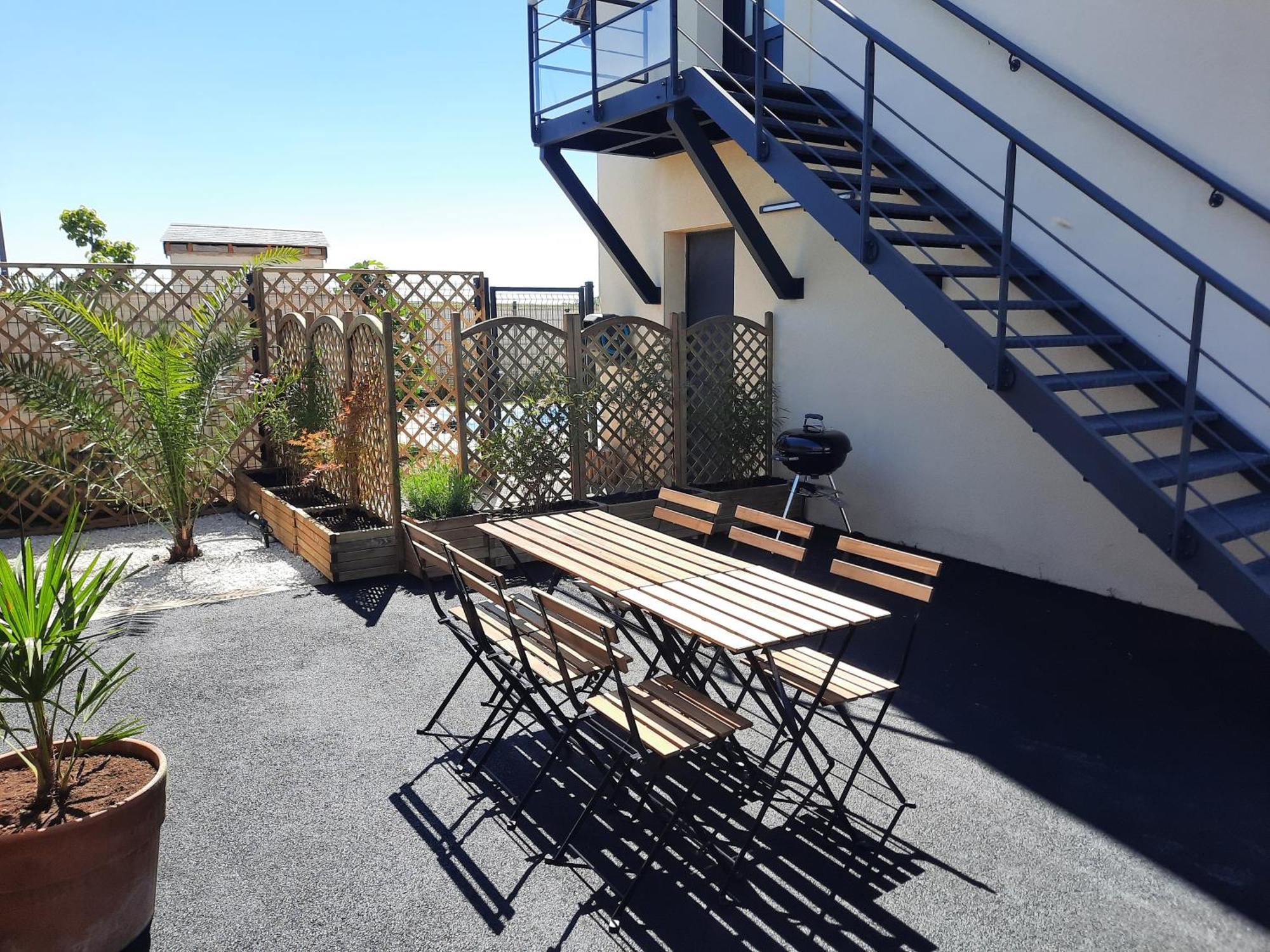 Duplex Avec Vue Sur Mer-La Rose Des Vents Saint-Come-de-Fresne Exterior photo